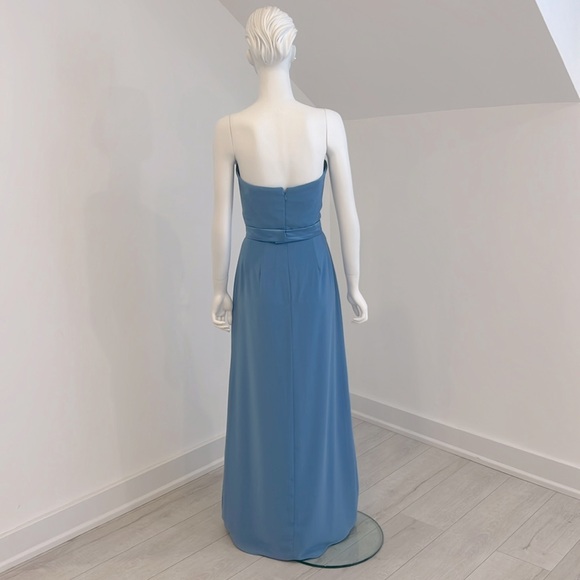NWT SAMPLE SALE Social by Dessy Windsor Blue size 10 Nu-Georgette. PRISTINE - Picture 4 of 6